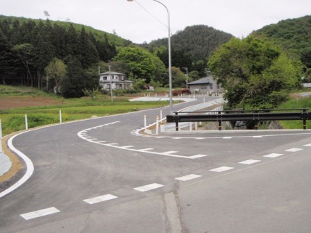 集落道路　乗越・岩ノ沢線の写真（完成）