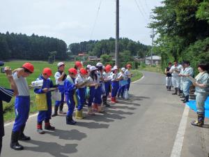 田んぼの役割について学習