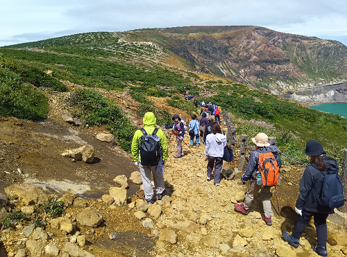 清掃登山の様子1