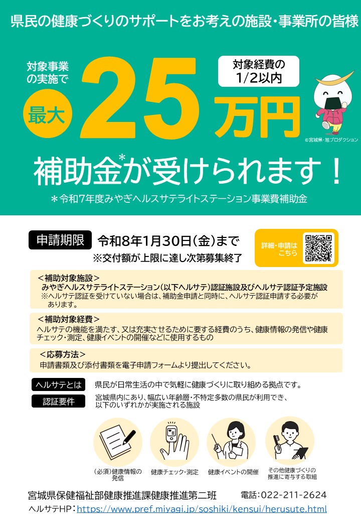 歩数アップチャレンジ2025チラシ