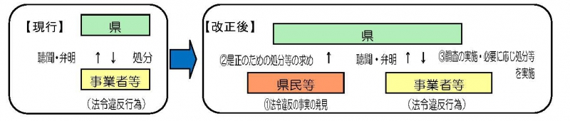 処分等の求めの図