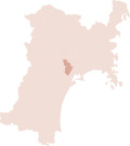 地図：大郷町