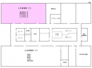 4階北側配置図