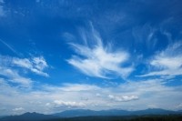 足立・上大平から見た蔵王の写真です