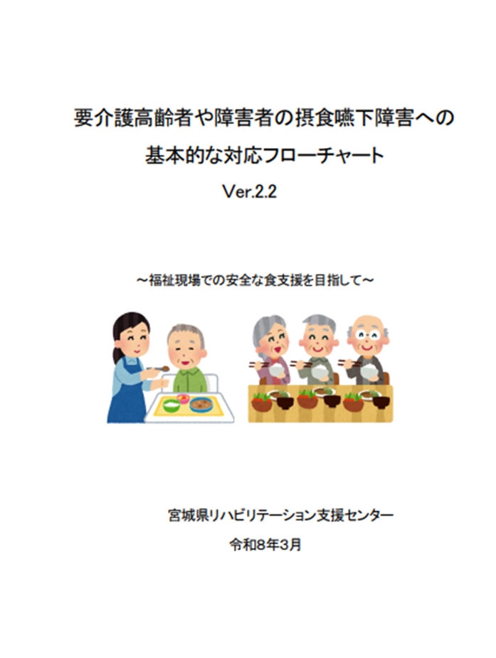 表紙摂食嚥下フローチャートVer.2.2