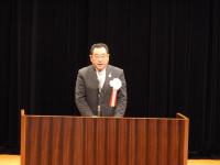 伊藤康志大崎市長の挨拶の写真です。