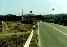 丸森町の歩道設置前の写真です