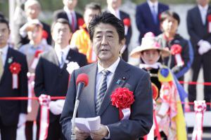 安倍晋三内閣総理大臣の祝辞