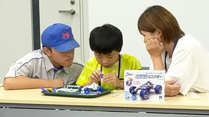 工作の様子
