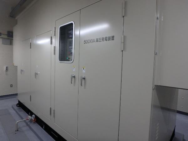 非常用発電機500kVA