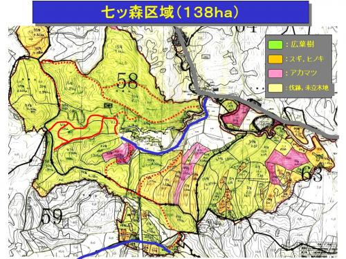 七ッ森図面