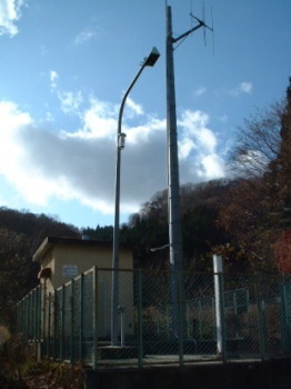 十里平雨雪量観測所の写真です