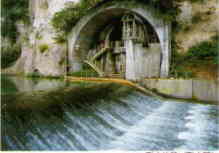 大倉川苦地取水口（国見、梅の宮）の写真です