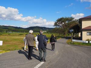 大崎市鳴子温泉地域川渡地区の景観ワークショップの様子