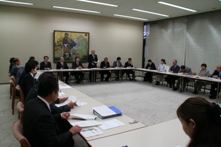 写真　郡復興大臣政務官との意見交換会　24年5月25日(3)