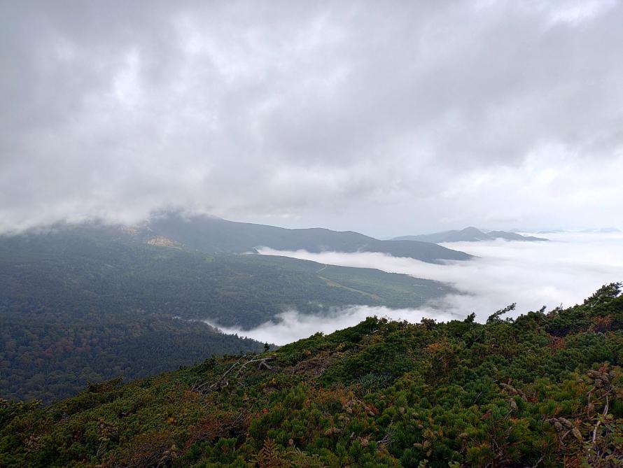 後烏帽子岳