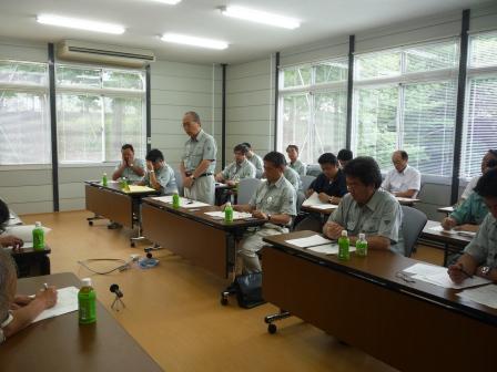 写真　意見交換会　女川町議会　23年8月31日(1)