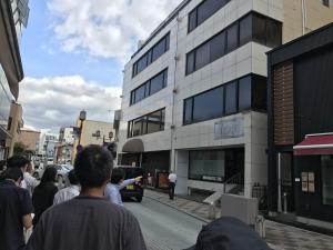 山形市七日町商店街建物