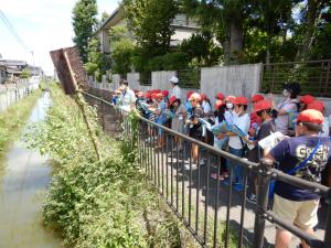 用水路見学