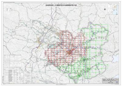 登米管内総合マップ