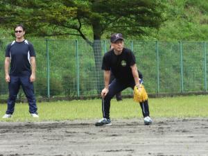 試合の写真