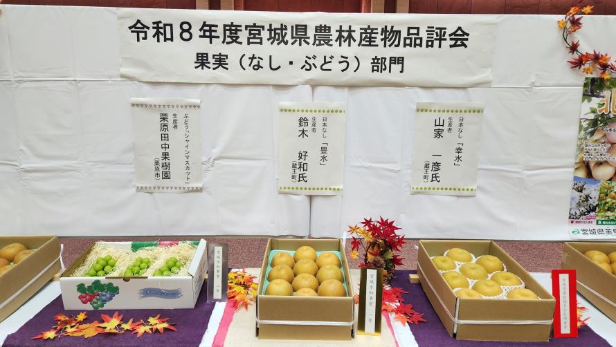 品評会（果実）
