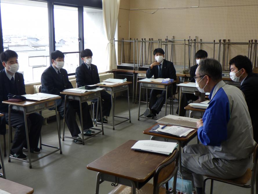 石巻工業高等学校土木システム科実施風景2