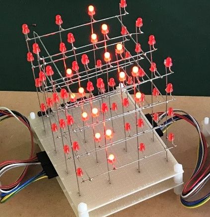 LEDキューブの作成2