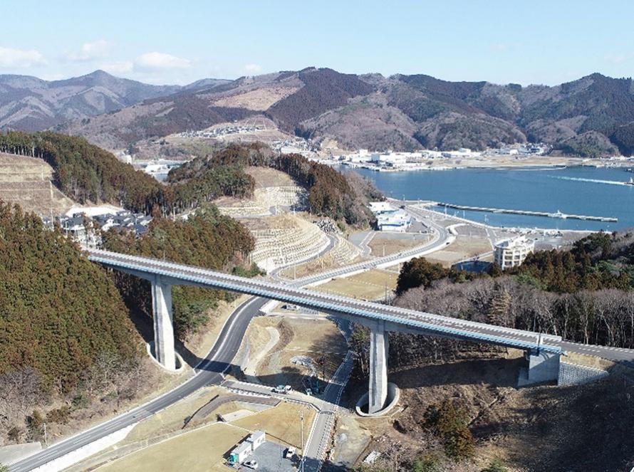 （主）女川牡鹿線小乗浜復興道路画像1