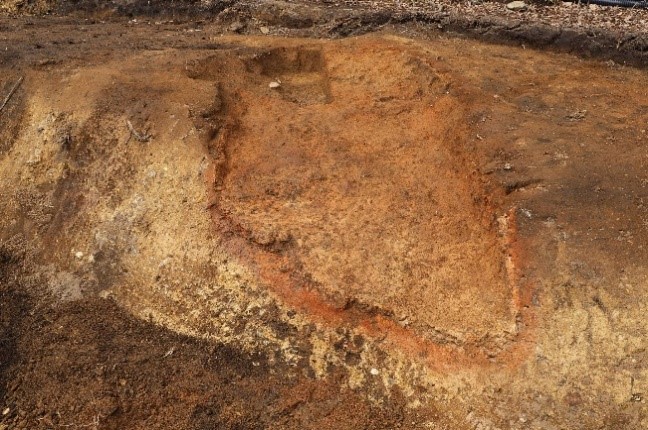 写真5南側の窯跡の完掘状況