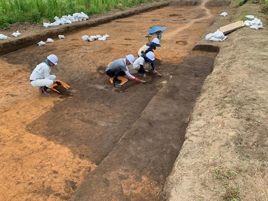 写真4竪穴建物跡