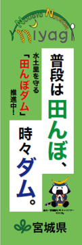 田んぼダムのぼり