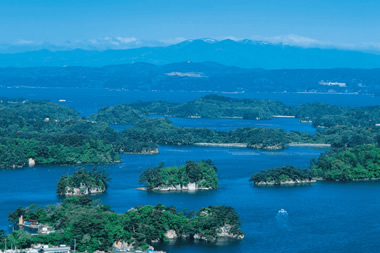 自然豊かな美しい奥松島の景観