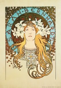 ”La Plume ’Art Edition Poster’: Sarah Bernhardt”