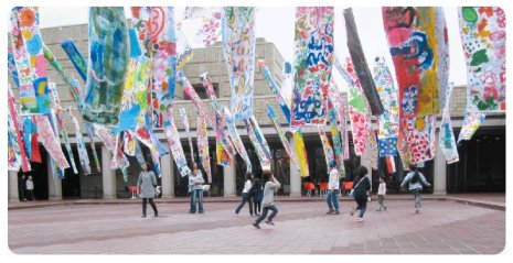 [元気のぼり]宮城県美術館 2012年4月