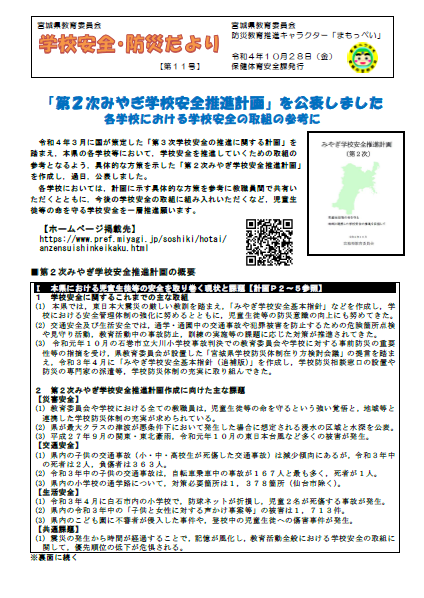 学校安全防災だよりR4第11号