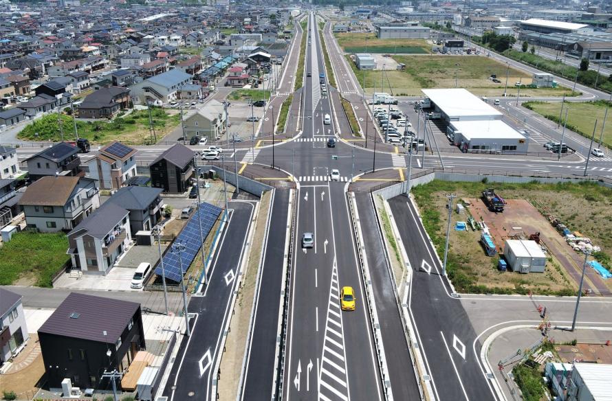 空撮写真（門脇工区）