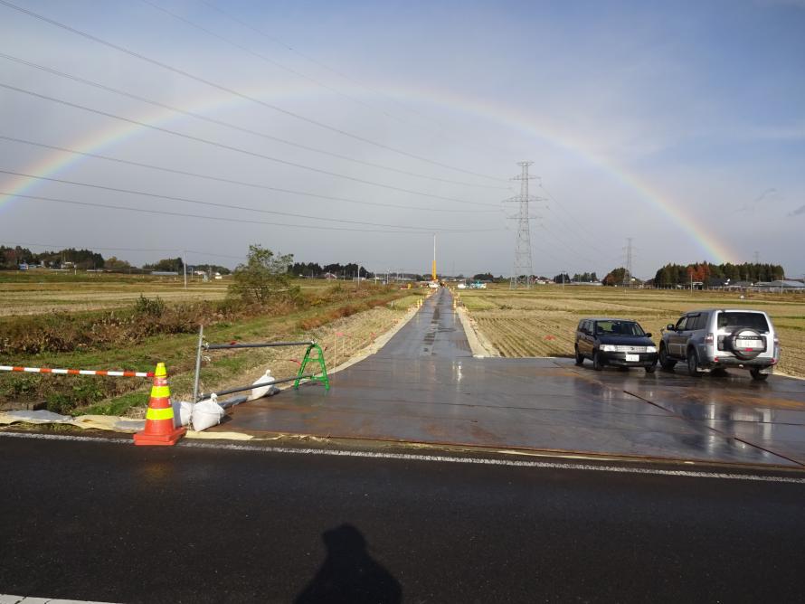 仮設道路