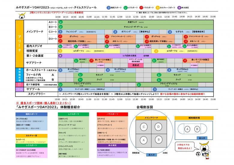 スケジュール