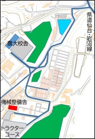 機械整備舎MAP