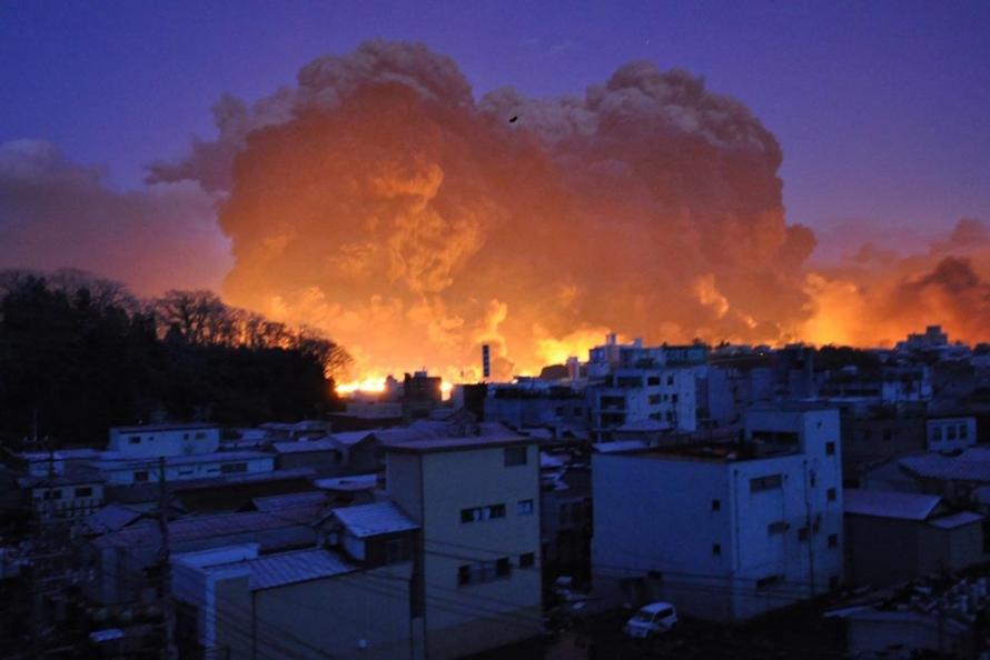 Kesennuma City: Fire