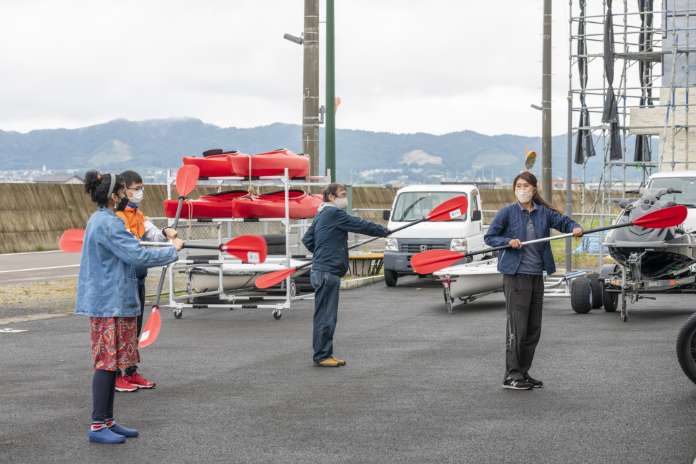 Watari B&G Kaiyo Marine Center boathouse