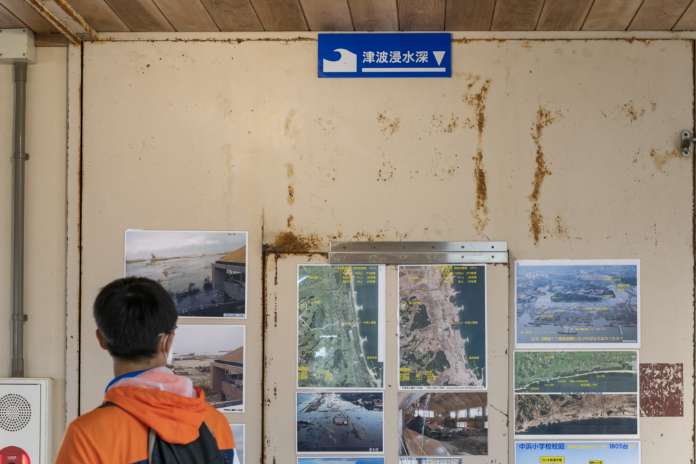 山元町震灾遗址中浜小学