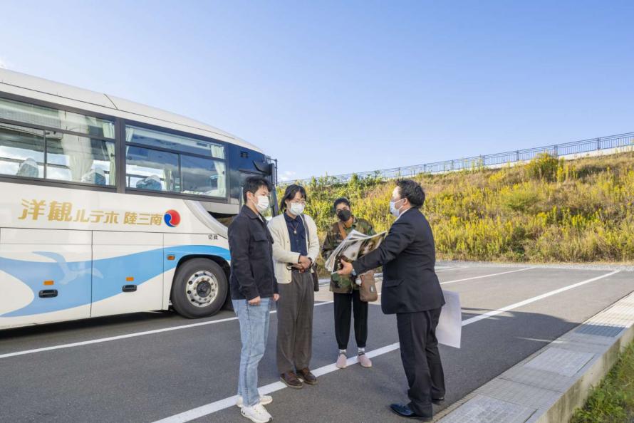 미나미산리쿠 호텔 간요의 이야기꾼 버스