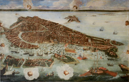 Joseph HEINTZ il giovane “Perspective map of Venice”