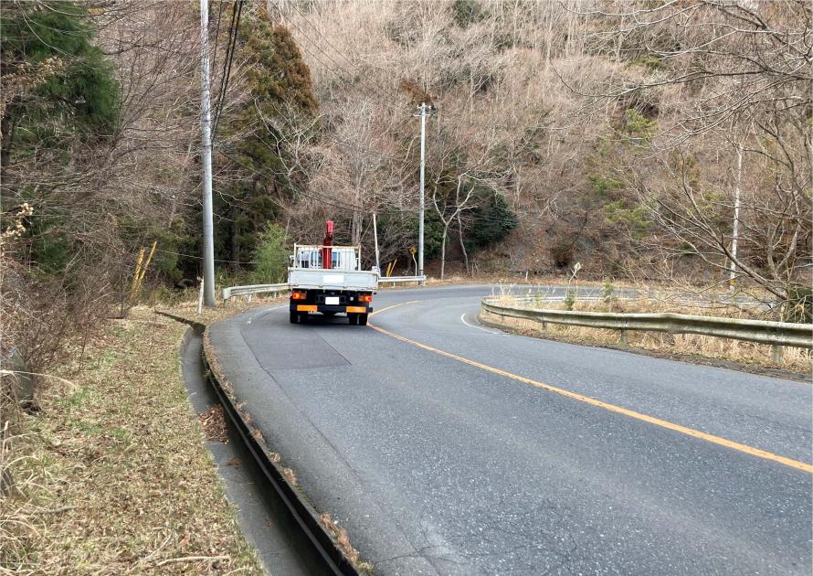 現道隘路部写真