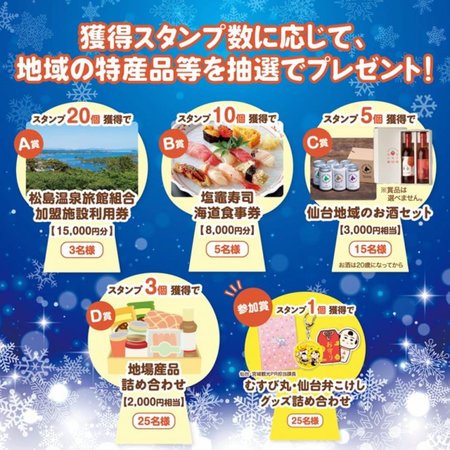 スタンプラリー景品