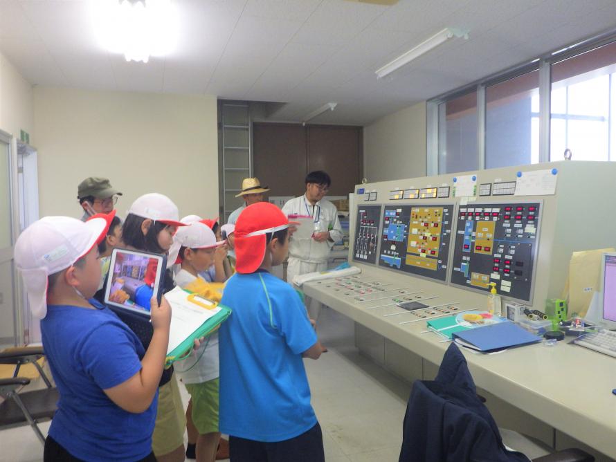 牧野巣揚水機場の見学