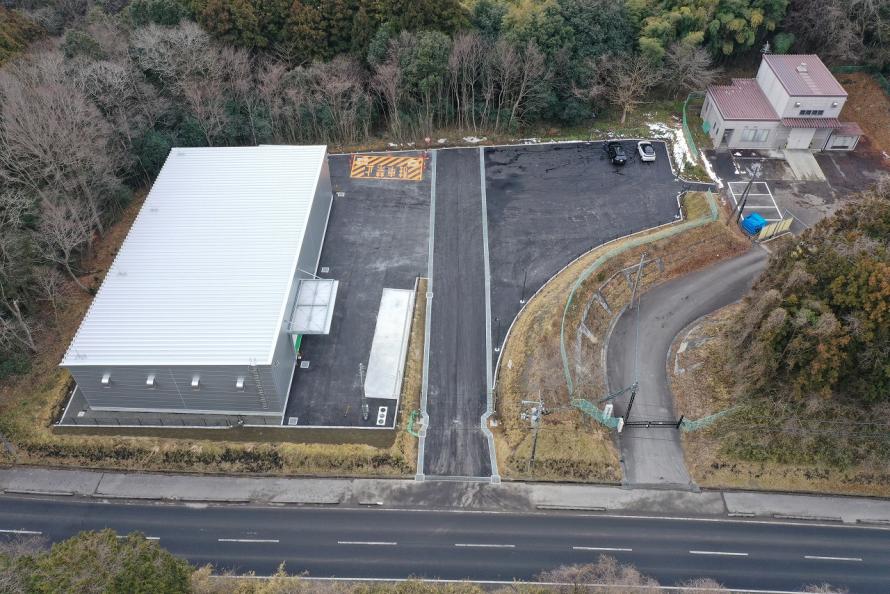 宮城県防疫資材倉庫全景