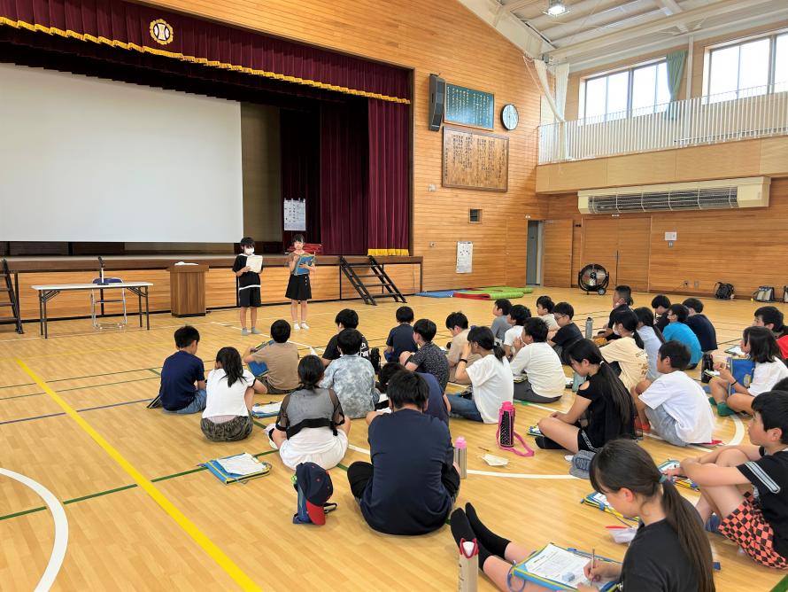 感想発表の様子